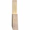 Ekena Millwork Portland Rough Sawn Timber Gable Bracket, Douglas Fir, 72"W x 12"H x 2"D x 6"F, 4/12 Pitch GBW072X12X0206POR00RDF - alternate 5